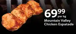 Oxford Freshmarket Mountain Valley Chicken Espatada offer