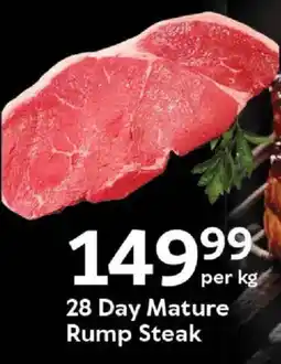 Oxford Freshmarket 28 Day Mature Rump Steak offer