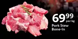 Oxford Freshmarket Pork Stew Bone-In offer