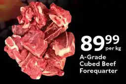 Oxford Freshmarket A-Grade Cubed Beef Forequarter offer
