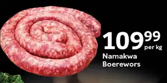 Oxford Freshmarket Namakwa Boerewors offer