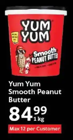 Oxford Freshmarket Yum Yum Smooth Peanut Butter offer