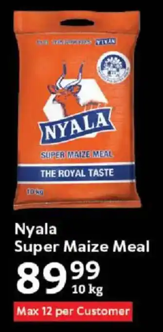 Oxford Freshmarket Nyala Super Maize Meal offer