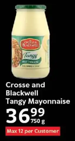 Oxford Freshmarket Crosse and Blackwell Tangy Mayonnaise offer