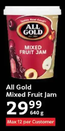 Oxford Freshmarket All Gold Mixed Fruit Jam offer