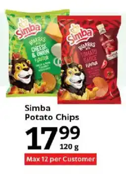 Oxford Freshmarket Simba Potato Chips offer
