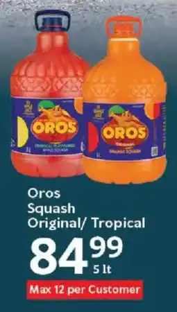 Oxford Freshmarket Oros Squash Original/ Tropical offer