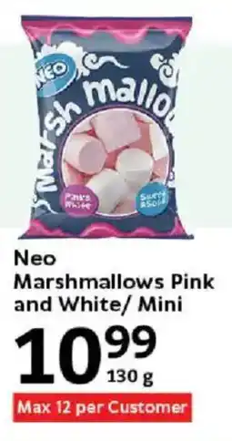 Oxford Freshmarket Neo Marshmallows Pink and White/ Mini offer