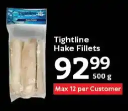 Oxford Freshmarket Tightline Hake Fillets offer
