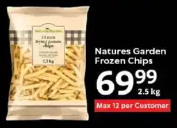 Oxford Freshmarket Natures Garden Frozen Chips offer