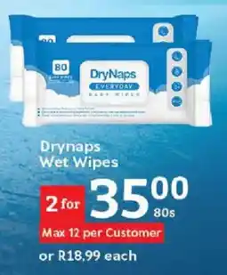 Oxford Freshmarket Drynaps Wet Wipes offer