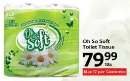 Oxford Freshmarket Oh So Soft Toilet Tissue offer