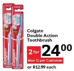 Oxford Freshmarket Colgate Double Action Toothbrush offer