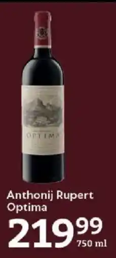 Oxford Freshmarket Anthonij Rupert Optima offer