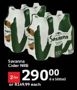 Oxford Freshmarket Savanna Cider NRB offer