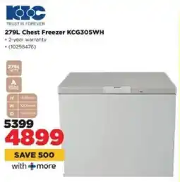HiFi Corp KIC Chest Freezer KCG305WH offer
