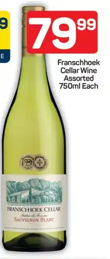 Pick n Pay Franschhoek Cellar Wine Assorted 750ml Each offer