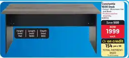 Makro Constantia 1600 Desk offer