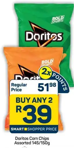 Pick n Pay DORITOS CORN CHIPS offer