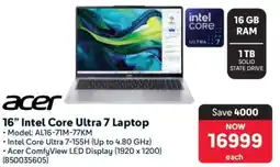 Makro 16” Intel Core Ultra 7 Laptop offer