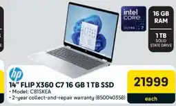 Makro HP 14” FLIP X360 C7 16 GB 1 TB SSD offer
