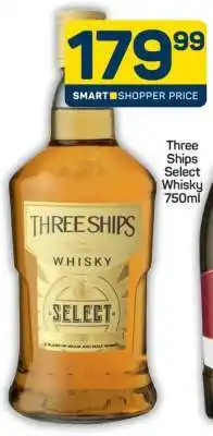 Pick n Pay Three Ships Select Whisky 750ml offer
