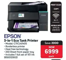 Makro EPSON 3-in-1 Eco Tank Printer offer