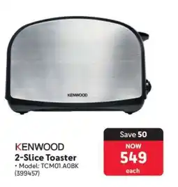 Makro KENWOOD 2-Slice Toaster offer