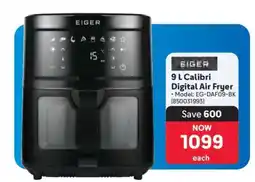 Makro EIGER 9 L Calibri Digital Air Fryer offer