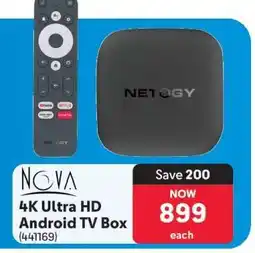 Makro NOVA 4K Ultra HD Android TV Box offer