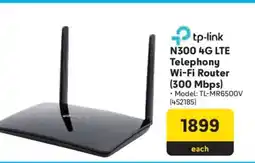 Makro TP-LINK N300 4G LTE Telephony Wi-Fi Router (300 Mbps) offer