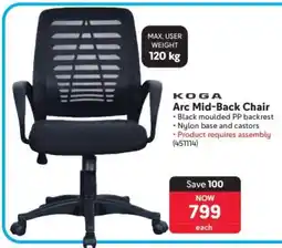 Makro KOGA Arc Mid-Back Chair offer
