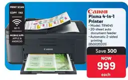 Makro Canon Pixma 4-In-1 Printer offer