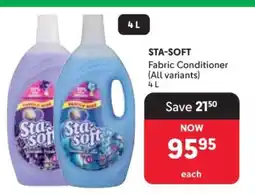 Makro STA-SOFT Fabric Conditioner offer