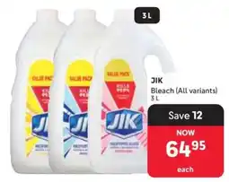 Makro JIK Bleach (All variants) 3 L offer