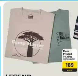 Makro Mens Printed T-Shirts offer