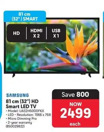 Makro Samsung 81 cm (32) HD Smart LED TV offer