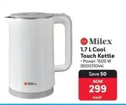 Makro Milex 1.7 L Cool Touch Kettle offer
