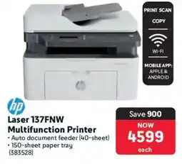 Makro Laser 137fnw Multifunction Printer offer