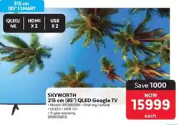 Makro SKYWORTH 215 cm (85) QLED Google TV offer