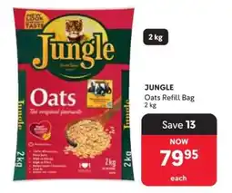 Makro JUNGLE Oats Refill Bag offer