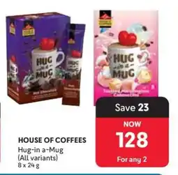 Makro HOUSE OF COFFEES Hug-in a-Mug (All variants) offer