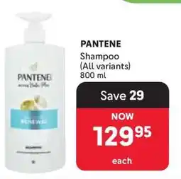 Makro PANTENE Shampoo offer