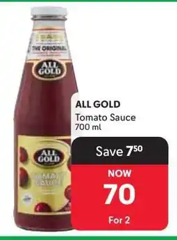 Makro ALL GOLD Tomato Sauce offer