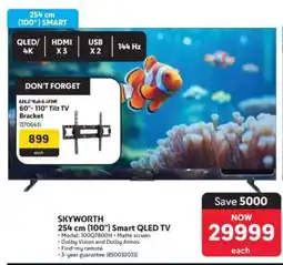Makro SKYWORTH 254 cm (100”) Smart QLED TV offer
