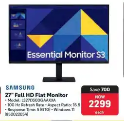 Makro 27” Full HD Flat Monitor offer