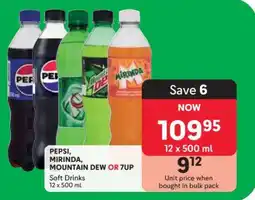 Makro PEPSI, MIRINDA, MOUNTAIN DEW or 7UP offer