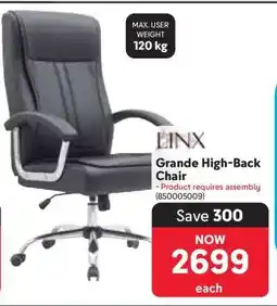 Makro Grande High-Back Chair offer