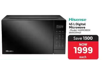 Makro Hisense 45 L Digital Microwave offer