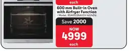 Makro 600 mm Built-in Oven with Airfryer Function offer